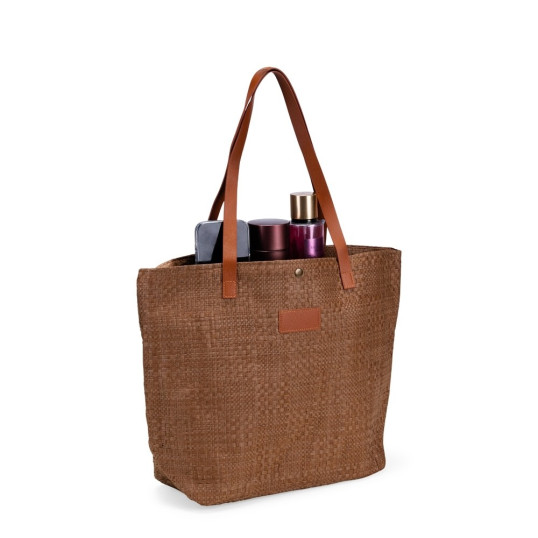 Bolsa de Praia Palha trançada Personalizada