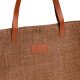 Bolsa de Praia Palha trançada Personalizada