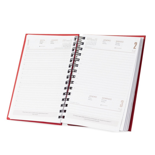 Agenda 2027 capa Dura Personalizada