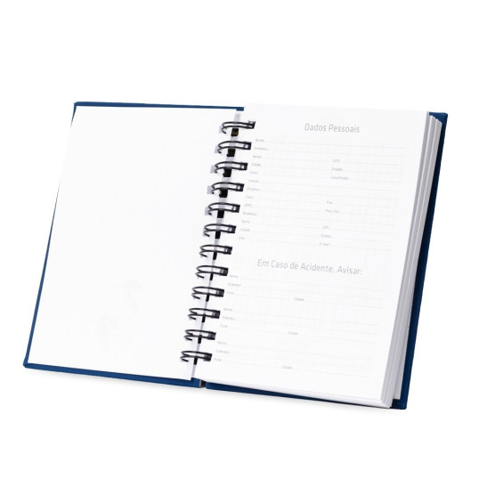 Agenda 2027 capa Emborrachada Personalizada