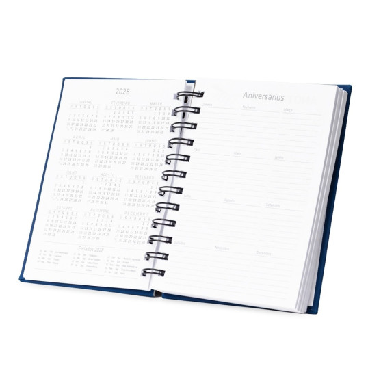 Agenda 2027 capa Emborrachada Personalizada