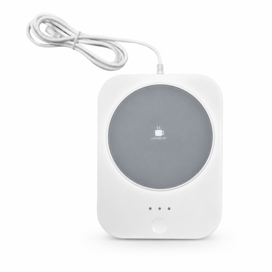 Aquecedor com Caneca e Carregador Wireless Personalizado
