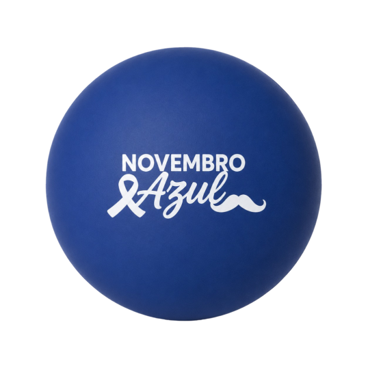 Bolinha Anti Stress para Campanha Novembro Azul Personalizada