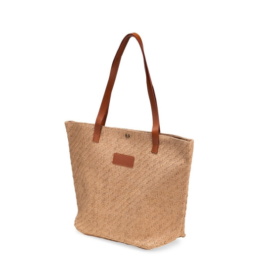 Bolsa de Praia Palha trançada Personalizada