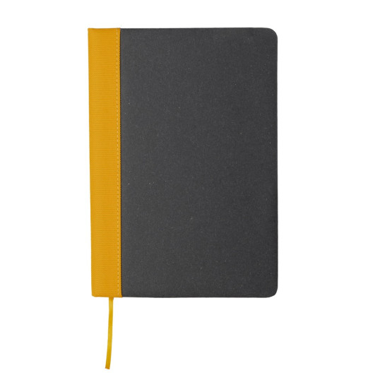 Caderno A5 com Capa Dura Couro Reciclado Personalizado