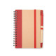 Caderno A6 Ecológica Kraft Personalizada