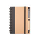 Caderno A6 Ecológica Kraft Personalizada