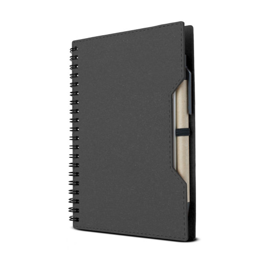 Caderno de Anotações com Capa Papelão Reciclado Personalizado