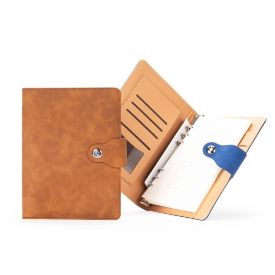 Caderno Fichário em PU A5 Personalizado