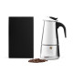 Cafeteira Italiana Inox 350 ML Personalizado