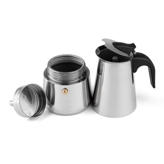 Cafeteira Italiana Inox 350 ML Personalizado
