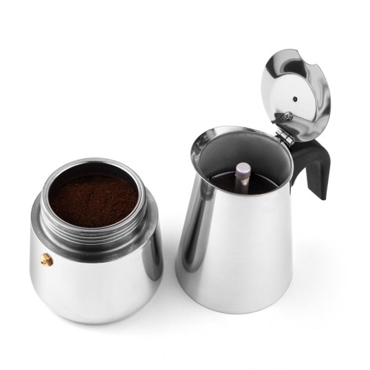Cafeteira Italiana Inox 350 ML Personalizado