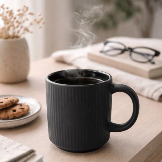 Caneca de Cerâmica Emborrachada 415 ml Personalizada