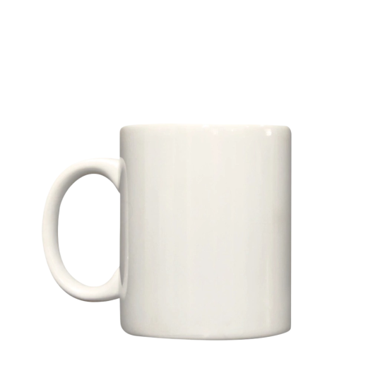 Caneca e Colher de Cerâmica 330 ml Personalizada