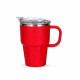 Caneca Parede Dupla Plástico Interior Inox 550 ML Personalizada
