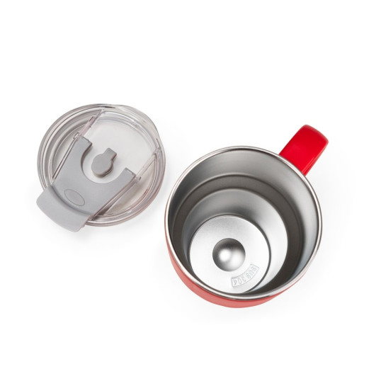 Caneca Parede Dupla Plástico Interior Inox 550 ML Personalizada