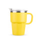 Caneca Parede Dupla Plástico Interior Inox 550 ML Personalizada