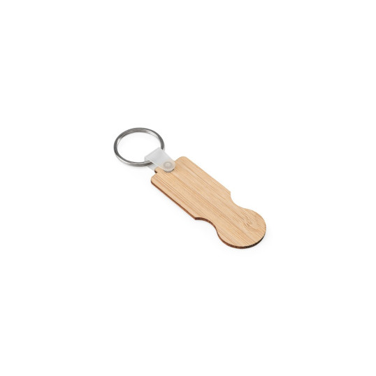 Chaveiro Em Bambu Personalizado