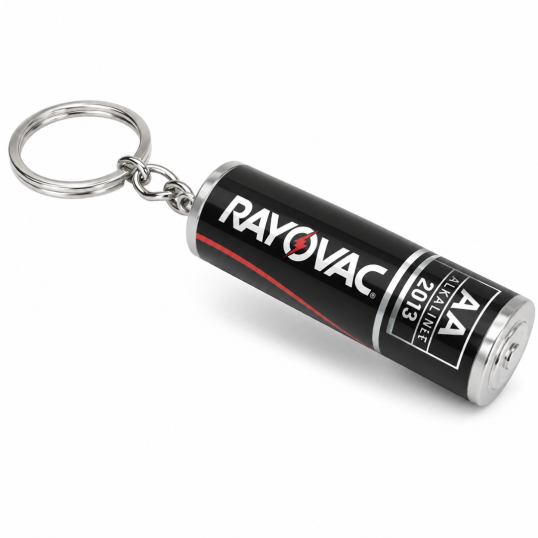 Chaveiro Em Formato de Pilha Personalizado