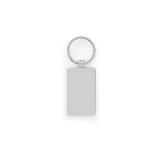 Chaveiro Em Metal e Bambu Retangular Personalizado
