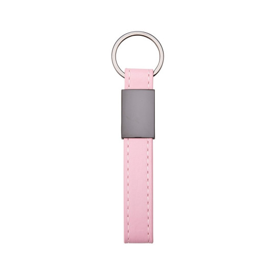 Chaveiro metal e Couro Sintético Personalizado