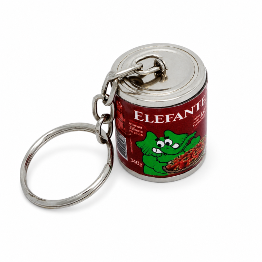 Chaveiro Metal em Formato Lata Redonda Personalizado