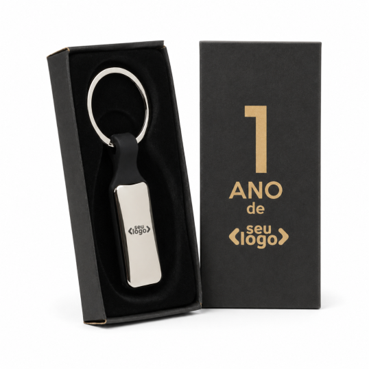 Chaveiro Metal para Brinde Tempo de Casa Personalizado