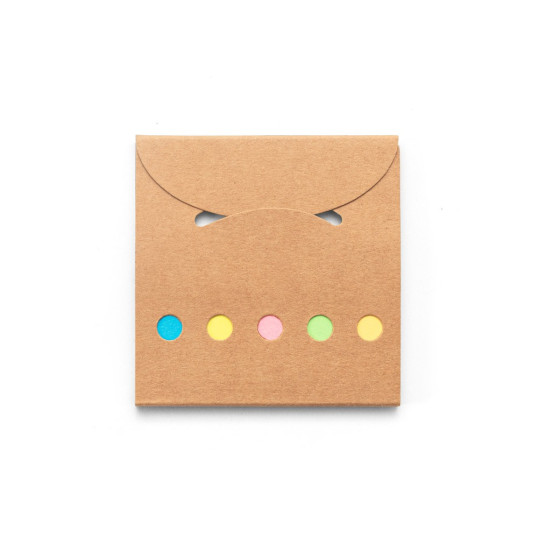 Conjunto Bloco e autoadesivos Reciclado Personalizado