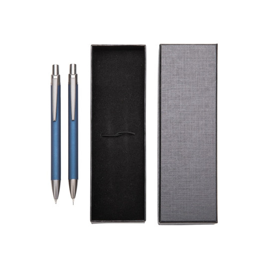 Conjunto Caneta e Lapiseira Metal Personalizado