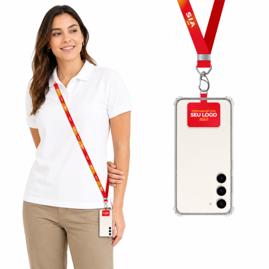 Cordão para Celular Universal Crossbody Personalizado