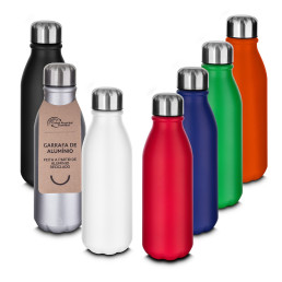 Garrafa Aluminio Reciclado 550 ML Personalizada