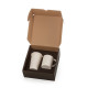 Kit Caneca e Copo Fibra de Bambu Personalizada