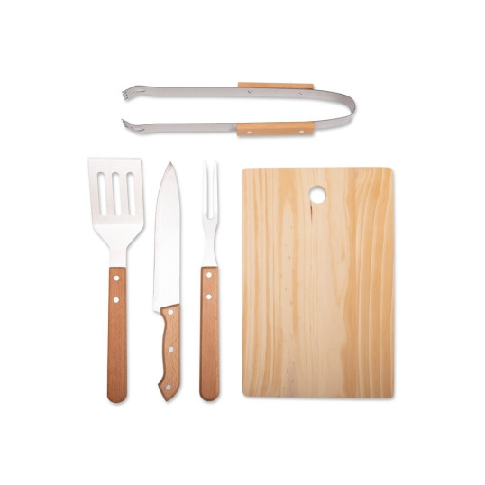 Kit Churrasco 2 peças com Estojo Personalizado