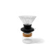 Kit Coador com Valvula e Coletor de Café em Vidro Personalizada