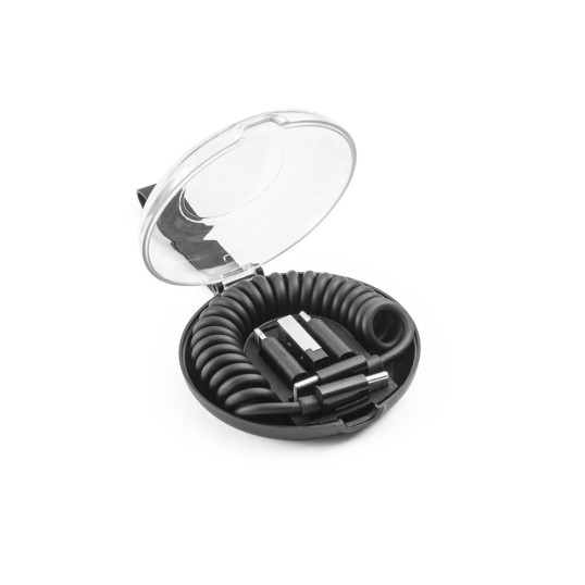 kit com Cabos Carregador e estojo Personalizado
