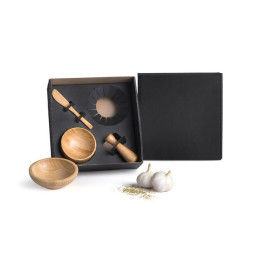 Kit Cumbuca e Amassador de Temperos Personalizado