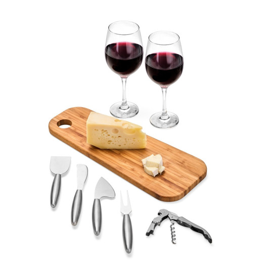 Kit Petisco e Vinho Personalizado