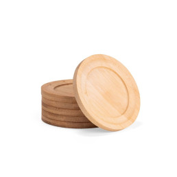 Kit Porta-Copos Bambu Personalizado 