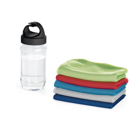 Kit Toalha e Garrafa para Esporte Personalizada 