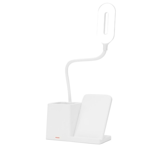 Luminária com Carregador por Indução e Porta Caneta Personalizado