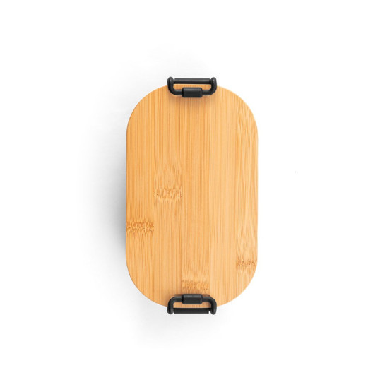 Marmita Hermética com Tampa Bambu Personalizada