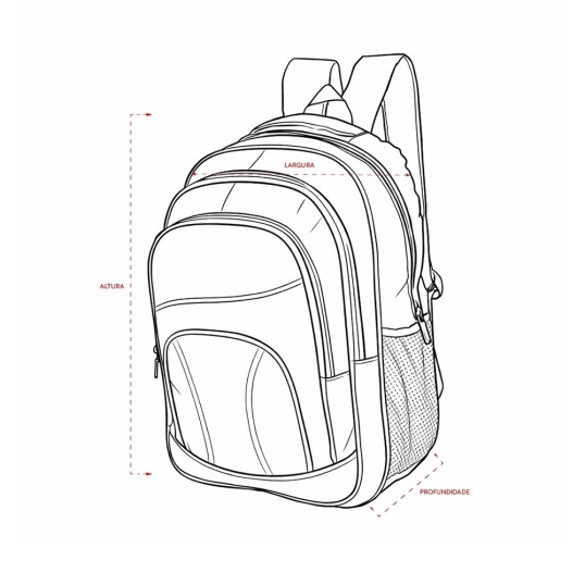 Mochila Para Notebook em Nylon Personalizado