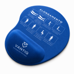 Mouse Pad Ergonômico Gota Apoio Silicone Gel Personalizado