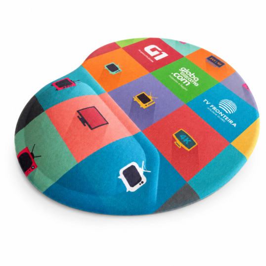 Mouse Pad Ergonômico Gota com Espuma Personalizado