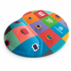 Mouse Pad Ergonômico Gota com Espuma Personalizado