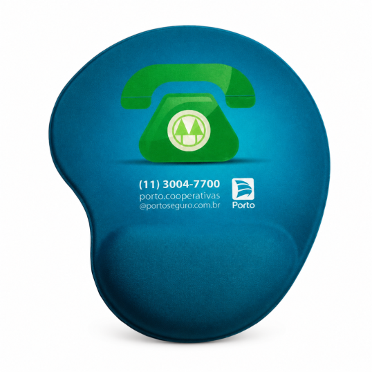 Mouse Pad Ergonômico Gota Personalizado