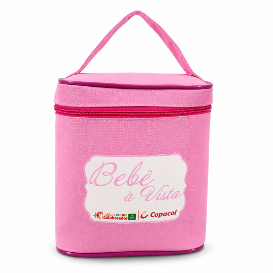Necessaire Maternidade bebê em Nylon Personalizada