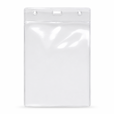 Porta Crachá Vertical em PVC