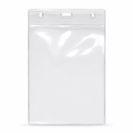 Porta Crachá Vertical em PVC