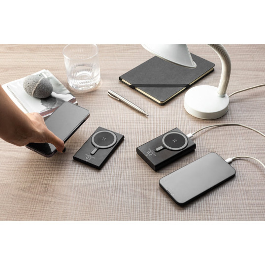 Power Bank Bateria Carregador Magnético 5.000mAh Personalizada